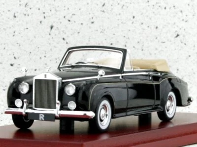 ROLLS ROYCE Silver Cloud II - Drophead Coupe - 1961 - black - True Scale 1:43 - Immagine 1 di 2