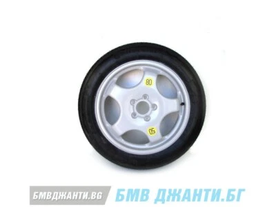 Original BMW Satz Notrad mit Bereifung Set emergency wheel with tyre F15 F16 - Bild 1 von 4