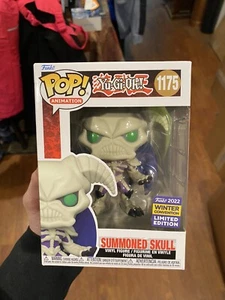 Figura de vinilo Funko Pop Yugioh calavera invocada #1175 invierno con colección nueva - Imagen 1 de 5