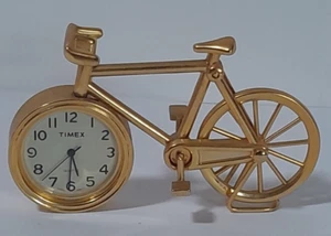 Vintage Timex Mini Fahrrad Fahrrad Tischuhr Japan Uhrwerk - Bild 1 von 4