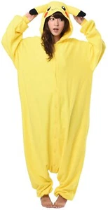 SAZAC Pokémon Pikachu Pile Costume Pigiama Kigurumi Unisex Pokemon - Foto 1 di 9