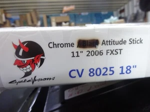 Harley Davidson SOFTAIL'S 06-LATER CROMO 18" ACTITUD SISSYBAR - Imagen 1 de 3