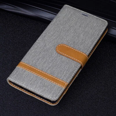 Para Samsung Galaxy S25 S24 S23 S22 S21 S8 Cuero Magnético Abatible Tarjeta Billetera Estuche Foto 1 de 4