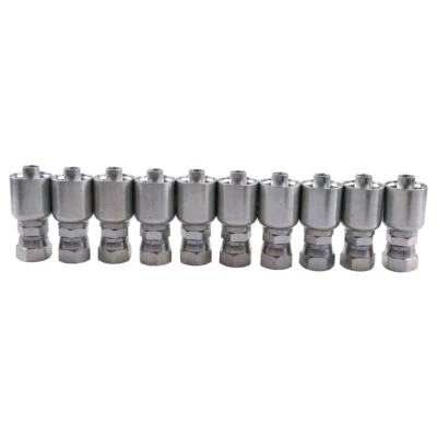 10PCS Hydraulic Hose Fitting With 1/2" Female JIC 10643-8-8 1064388 for Parker