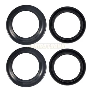 Fork Oil Dust Seals For Harley FXDL DYNA LOW RIDER 1997-2005 98 99 00 02 03 04 - Foto 1 di 5