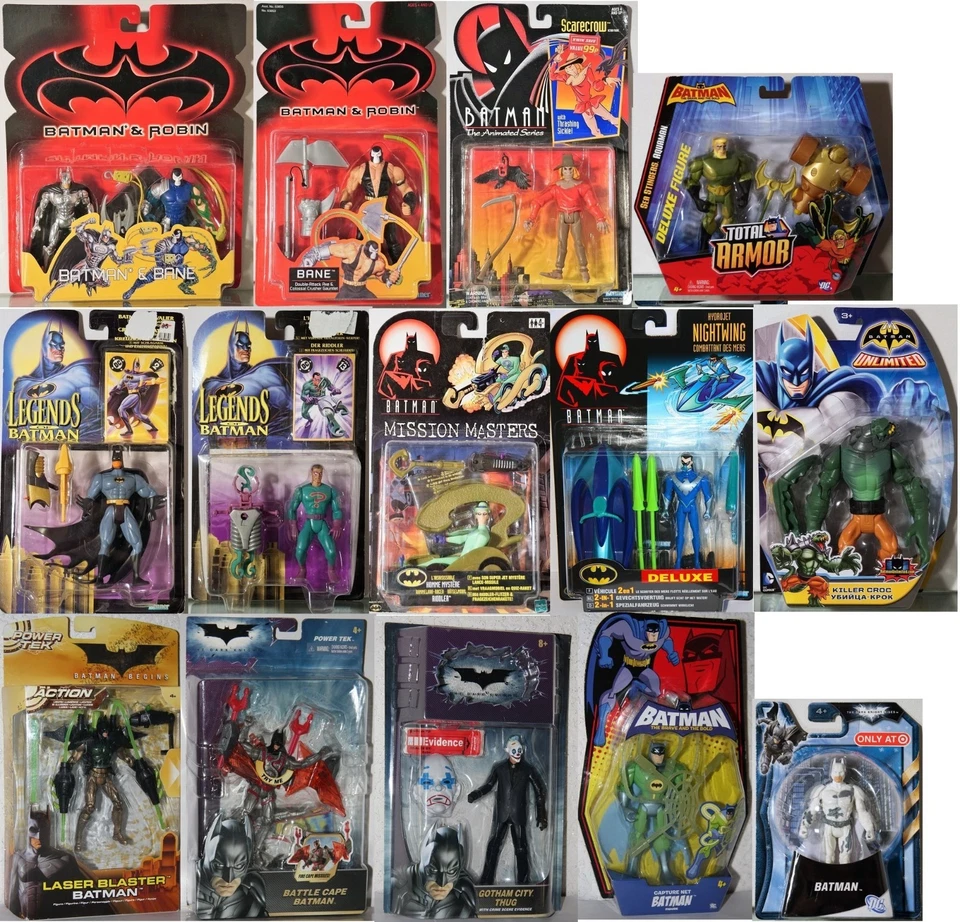 BATMAN-Action Figuren -OVP-Aussuchen: Knight Rises, Animated Series, Legends - Bild 1 von 1