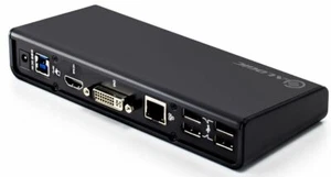 ALogic Dock USB3DHDS Port Replicator Docking Station DVI HDMI LAN USB *NO PSU* - Picture 1 of 1