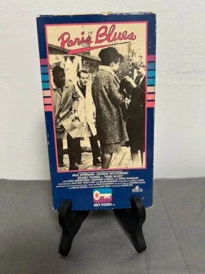 Paris Blues (1961) (VHS, 1984) Paul Newman, Joanne Woodward, Louis Armstrong - Image 1 of 4