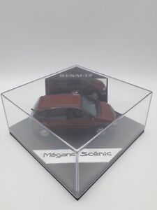 1/43 Diecast Model Renault Megane Scenic, Red Model In Case. Looks like Vitesse 