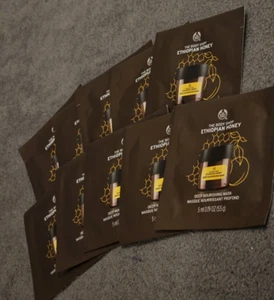 10x The Body Shop Ethiopian Honey Deep Nourishing Mask 5ml Sachet Christmas Gift - Picture 1 of 3