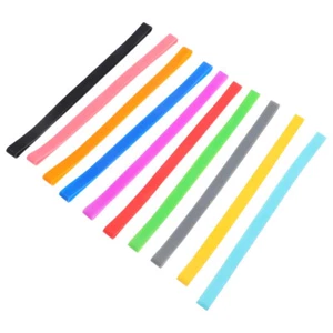 10 Stück Bänder zum Fixieren von elastischen Buchgummis Gummi - Bild 1 von 12