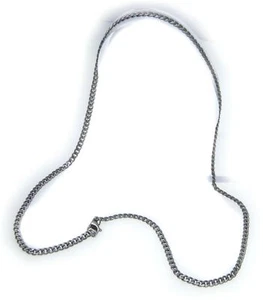 Catena catenina corazzata in acciaio inox 3 mm 50 cm acciaio - Foto 1 di 2