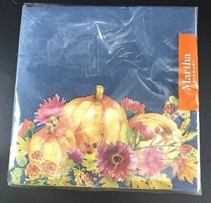 Servilletas de papel de 3 capas Martha Stewart FARMHOUSE calabazas almuerzo otoño 40 decoupage - Imagen 1 de 3