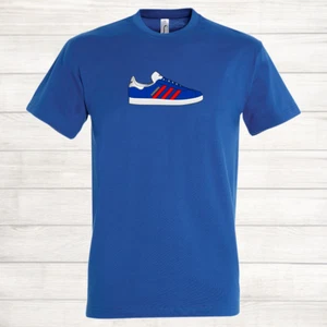 Gazelle Football Rangers FC Scottish The Light Blues Top Trainer T Shirt - Picture 1 of 15
