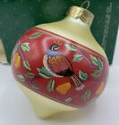 Hallmark Grandmother Keepsake Glass Ball Ornament W/Box 1988 Vintage