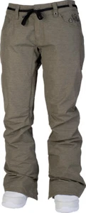 Pantaloni da snowboard Nitro Metric Shell, donna piccoli, verde militare scuro erica nuovi - Foto 1 di 1