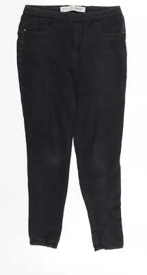 Jeggings para mujer Denim Co. negro algodón talla 10 L28 in Foto 1 de 4