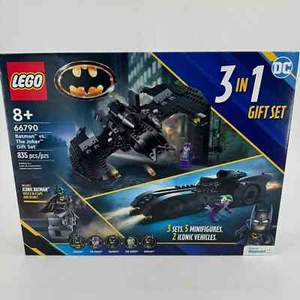 Lego 66790 Batman vs. The Joker 835 Teile 3-in-1 Geschenkset NEU Box werkseitig versiegelt - Bild 1 von 8
