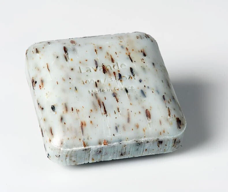 Bio-Blütenseife Lavendel, Seife mit leichtem Peeling-Effekt Savon du Midi 100g