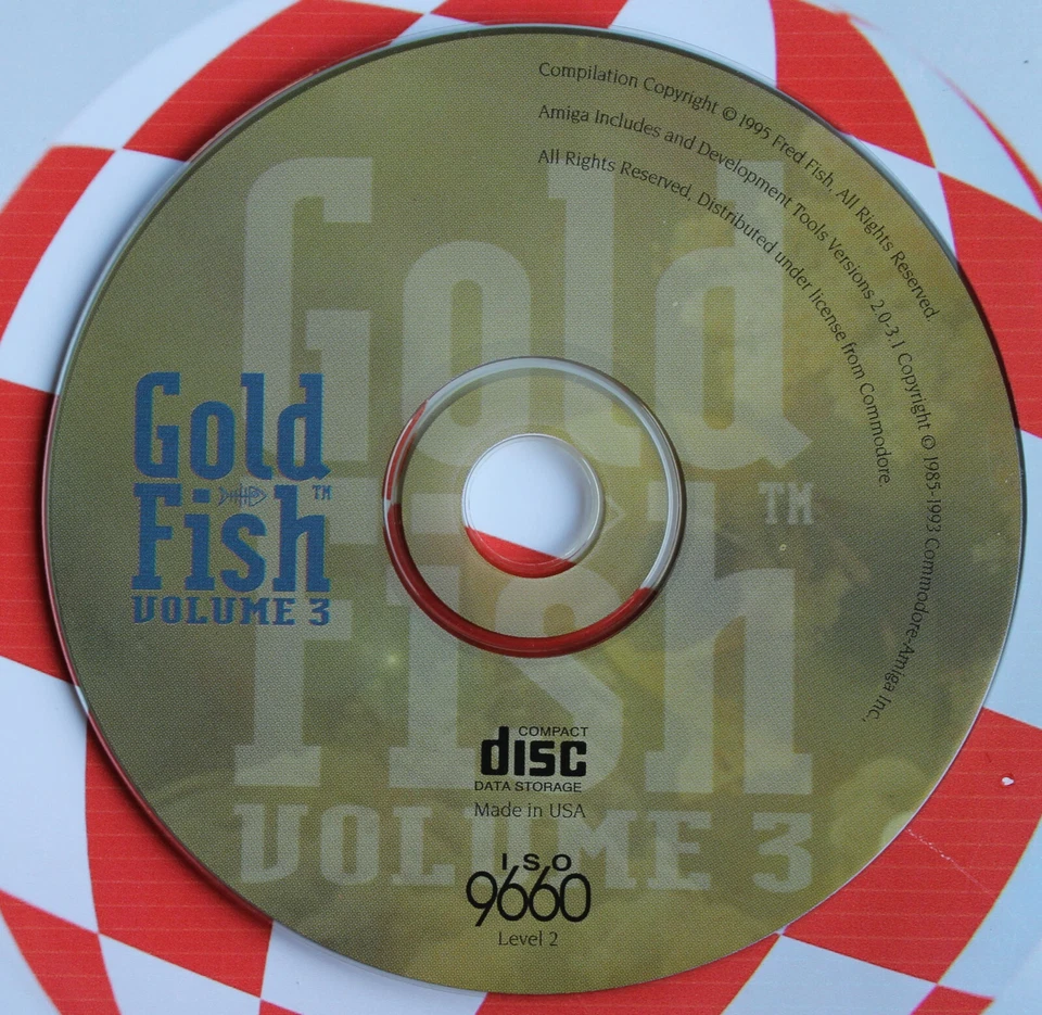 CD GoldFish Volume 3 (Amiga, 1995) - Bild 1 von 1