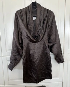 COS braunes Kleid mit Kragen Größe S - Bild 1 von 4