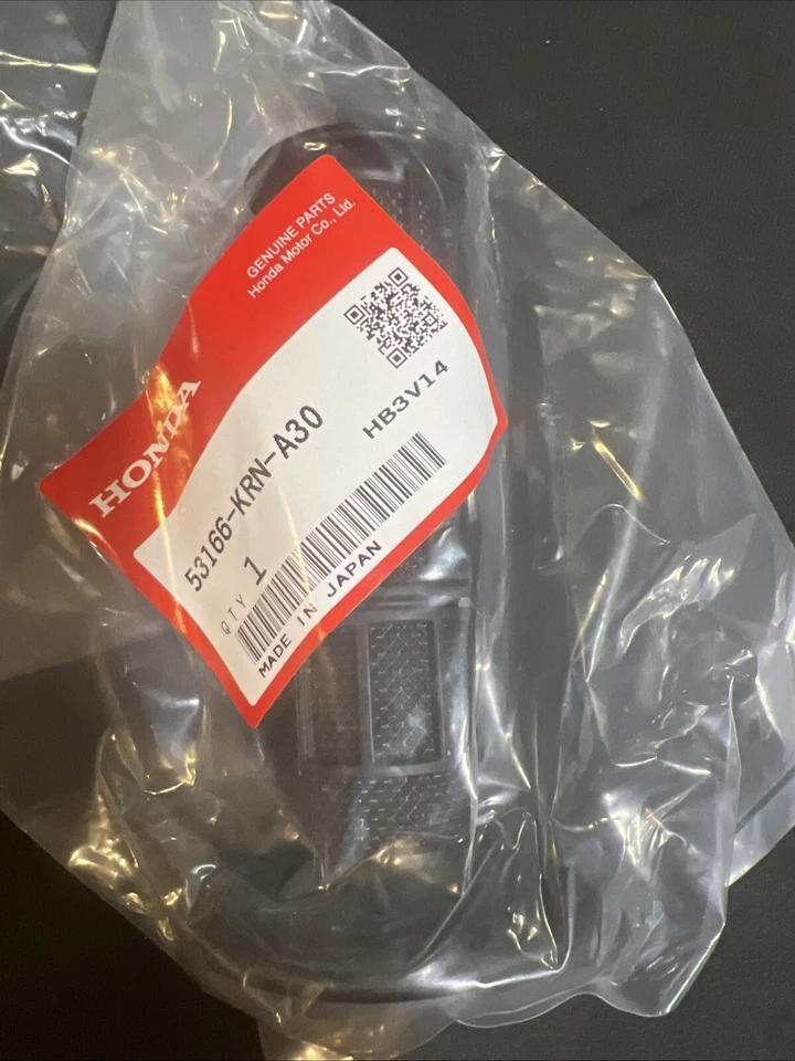 Left Handle Bar Grip CRF250 R RX 09-22, 09-22 CRF450 R RX OEM Honda 450L X A38 - Image 1 of 1