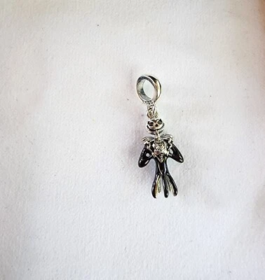 NUEVO Pesadilla antes de Navidad Jack plata colgante encanto para joyería pulsera Foto 1 de 4