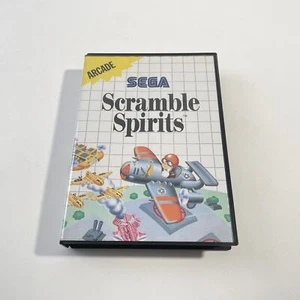 SEGA Master System Scramble Espíritus Eur Excelente - Imagen 1 de 8