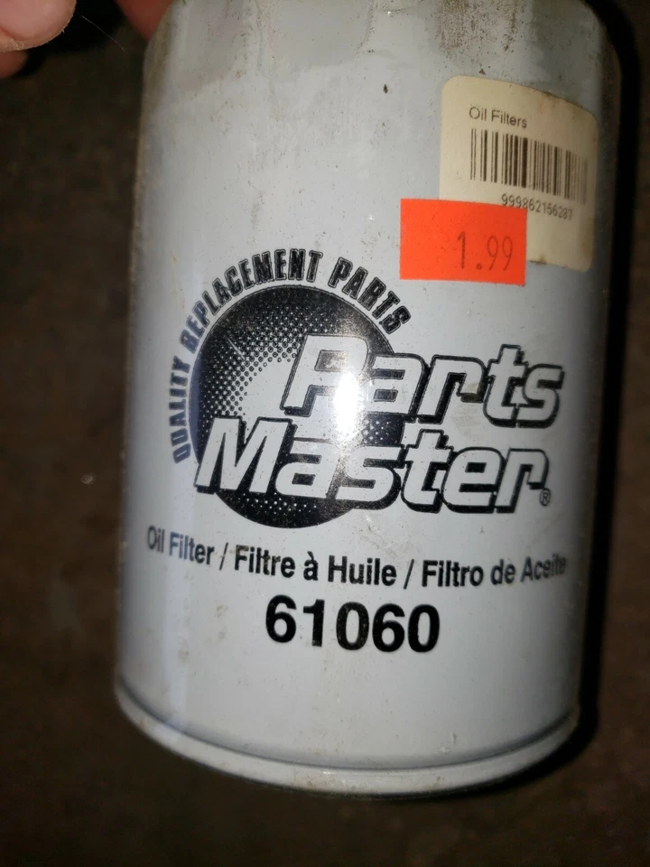Filtro de aceite Parts Master 61060 Foto 1 de 1