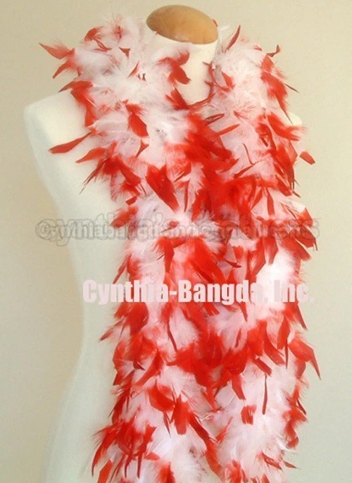45 Grams Chandelle Feather Boa,  20+ Multiple Colors & Patterns to pick from - Image 1 of 1
