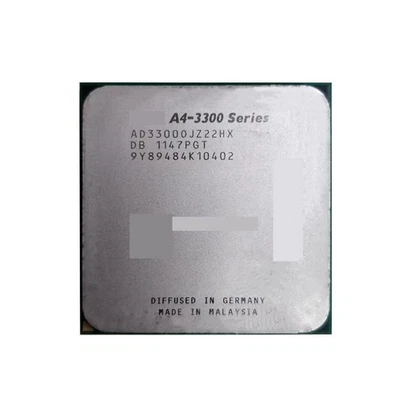 Amd A4-3300 Processor Socket Fm1 2,50ghz Cpu Tray Ad33000jz22hx_ Refurbished - Image 1 of 4