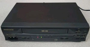 Magnavox Philips VHS HQ 4 Head Stereo VCR VR601BMG23 Recorder Player - Picture 1 of 6