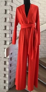 Vintage 70s Halston IV Dorian Jumpsuit Sash Tie - Picture 1 of 9