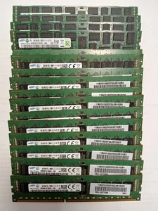 128GB (16 x 8GB) Samsung PC3-12800R DDR3 Reg ECC Server RAM - M393B1K70DH0-CK0 + - Picture 1 of 1