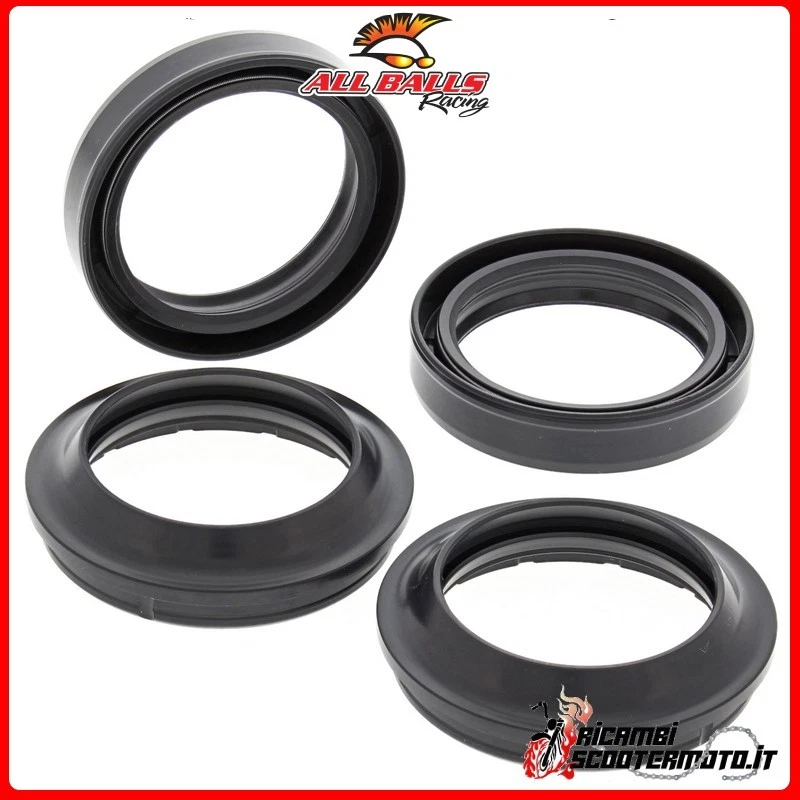 KIT PARAOLI E PARAPOLVERE FORCELLA ALL BALLS YAMAHA FZ6R 2014 56-156#78 Foto 1 de 1