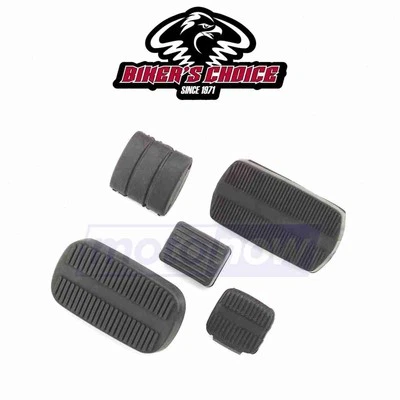 Bikers Choice Brake Pedal Rubber Pad for 1995-1997 Harley Davidson FXSTSB gq Foto 1 de 4