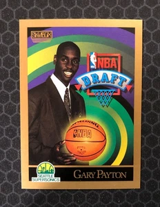 🏀 1990 SkyBox Basketball #365 - Gary Payton - RC - Seattle SuperSonics 🏀 - Picture 1 of 3