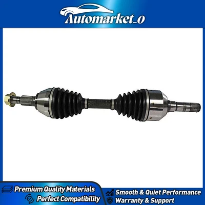 Eje CV delantero derecho o derecho para 03-09 Saab 9-3 con transmisión manual Foto 1 de 4