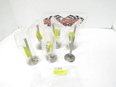 6 New Elgin Intake Valves 11/32" x 1.940 X  4.882" Ferrea  MANLEY REV - Image 1 of 4