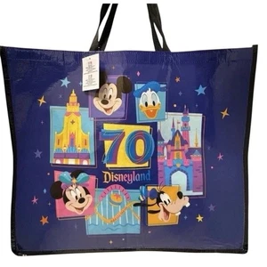 Disneyland Parks DLR 70th Anniversary Reusable Tote Bag Mickey Large Size - Picture 1 of 9