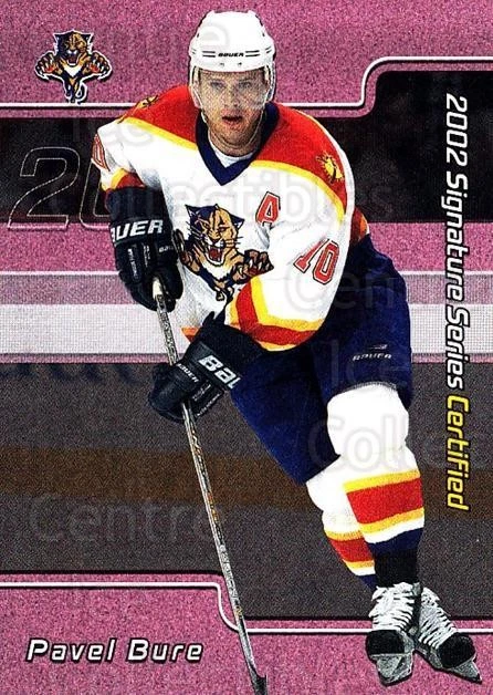 Pavel Bure 2001-02 serie BAP Signature certificado 100 #32 Foto 1 de 1