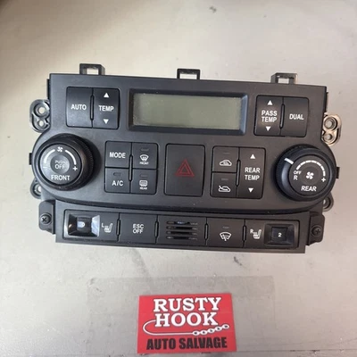 06-12 KIA Sedona 07-10 Hyundai Entourage controle climático calor AC OEM 97250-4D200 - Imagem 1 de 4