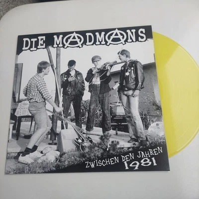 DIE MADMANS - " ZWISCHEN DEN JAHREN 1981 " - ORG.LP 2004 - FARBIG - DDR PUNK  - Bild 1 von 4