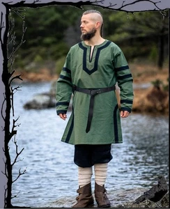 Mittelalter Wikinger Tunika - Bragi  Leonardo Carbone - Bild 1 von 2