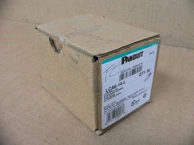 Panduit Lca6-14-L Lug Un Agujero Barril Estándar Ventana Lug #6 Alambre AWG - Cada uno Foto 1 de 4