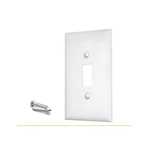 4PCS Toggle Mechanical Panel Home LED Light Wall with Screws (White) - Picture 1 of 11