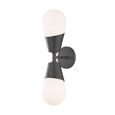 Mitzi - Cora - Aplique de pared de dos luces con estilo - 5 pulgadas de ancho por 18,75 pulgadas Foto 1 de 4