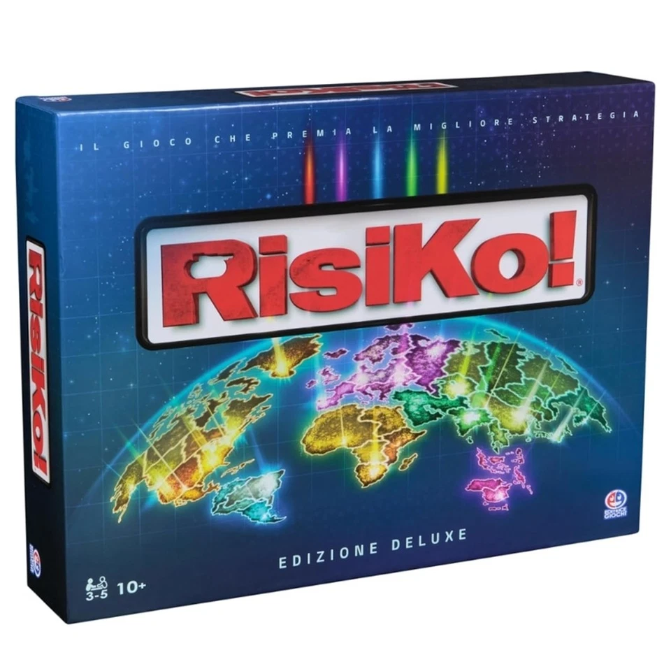 RISIKO DELUXE GIOCO DI STRATEGIA GUERRA DI SOCIETA' SPIN MASTER - Immagine 1 di 1