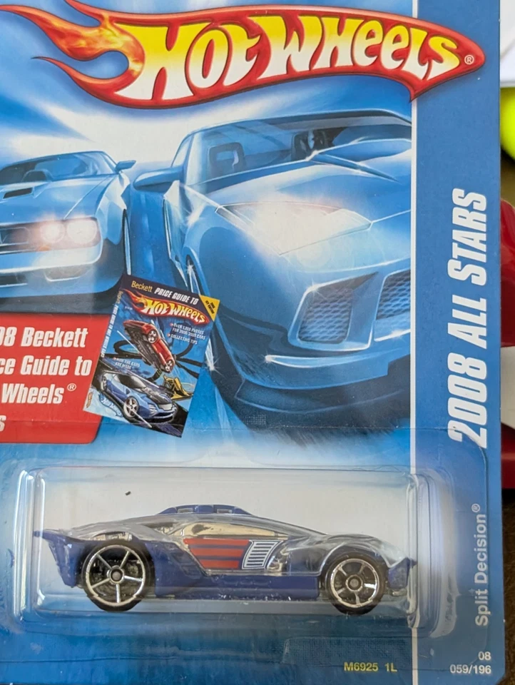 Hot Wheels 2008 Split Decision #059 Blue - Image 1 of 1