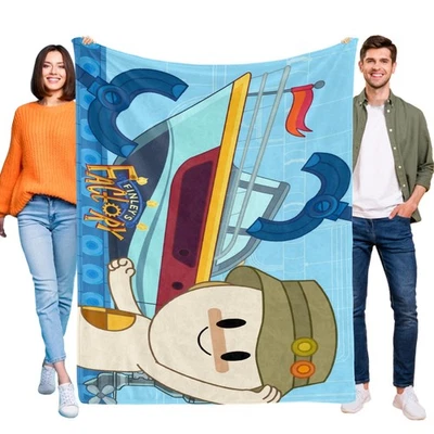 Finley's Factory Blanket Soft Flannel Bed Sofa Throw Birthday Gift - Image 1 of 4